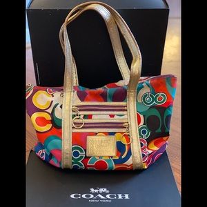 Authentic Coach bag & wristlet